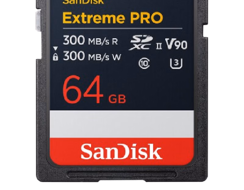 SanDisk 64GB Extreme PRO UHS-II SDXC Memory Card | SDSDXDM-064G-GN4IN