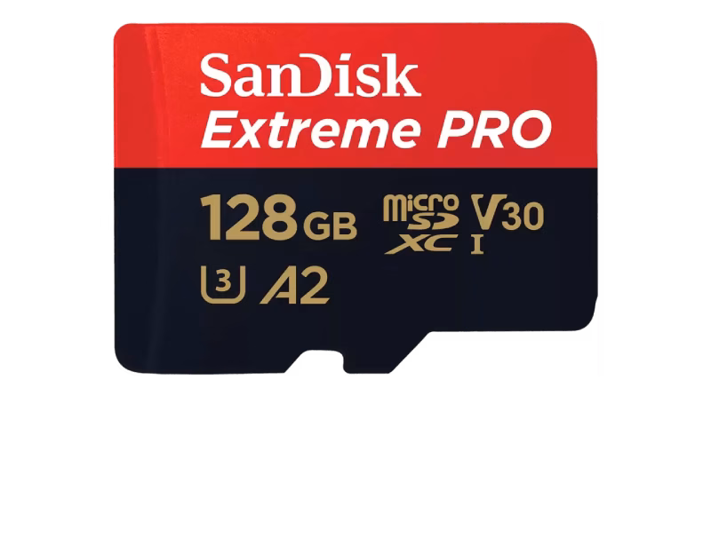 SanDisk Extreme PRO microSDXC™ UHS-I CARD – 128GB | SDSQXCD-128G-GN6MA