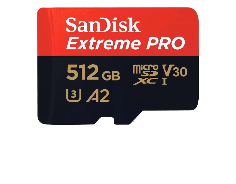 SanDisk Extreme PRO microSDXC™ UHS-I Card – 512GB | SDSQXCD-512G-GN6MA