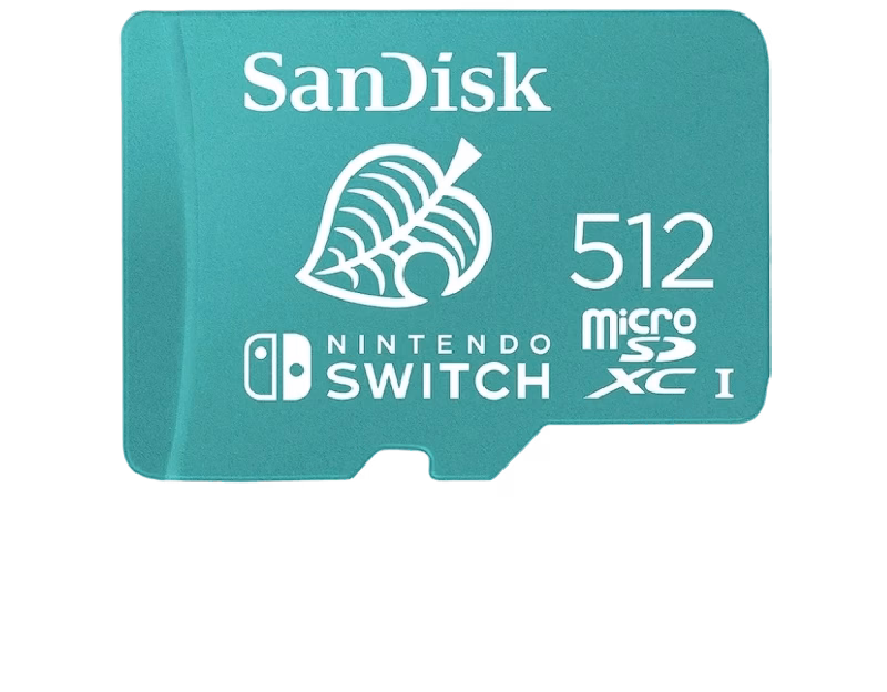 SanDisk MicroSDXC UHS-I for Nintendo Switch – 512GB | Tax Included