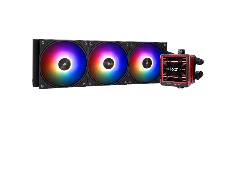 Thermalright Frozen Warframe 360 Ultra Black ARGB Liquid CPU Cooler with LCD Screen