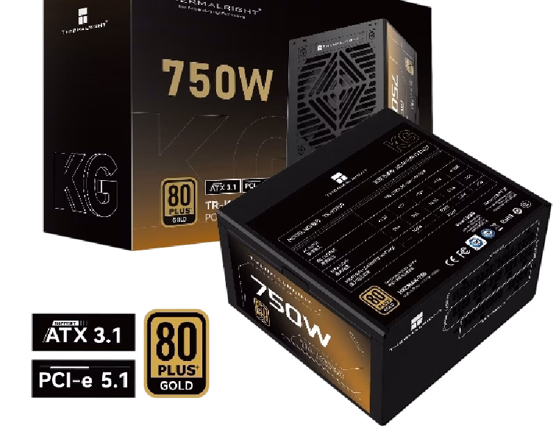 Thermalright KG-750 750W Gold Fully Modular ATX 3.1 PSU