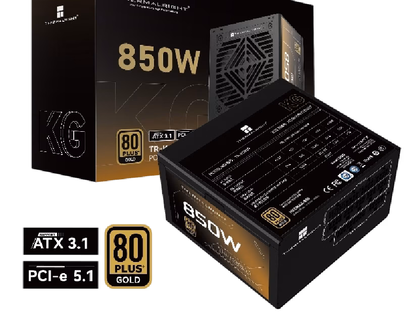 Thermalright KG-850 850W Gold Fully Modular ATX 3.1 PSU