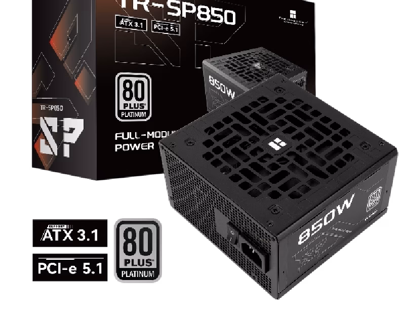 Thermalright TR-SP850 850W Platinum Fully modular Sleeved Cables ATX 3.1 PSU