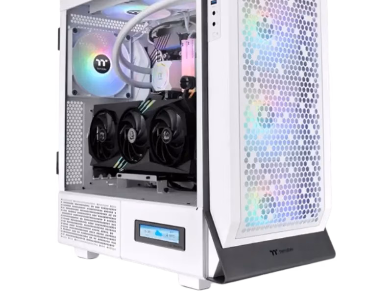 Thermaltake Ceres 500 TG ARGB Snow Mid Tower Chassis