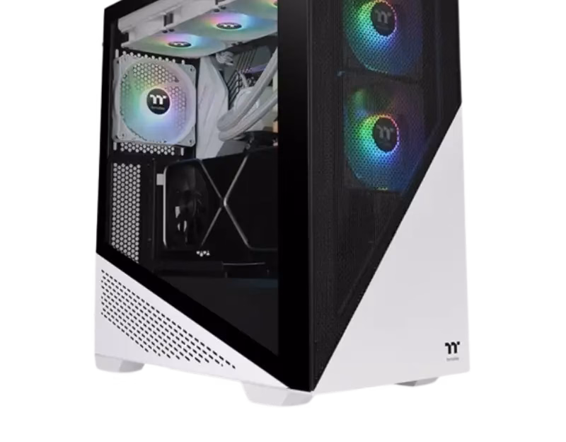 Thermaltake Divider 370 TG Snow ARGB Mid Tower Chassis