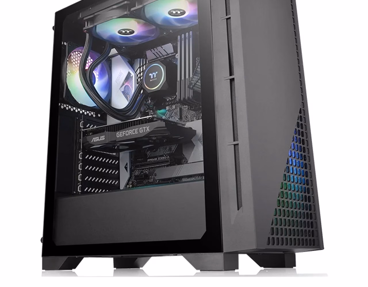ThermalTake H330 Tempered Glass Mid-Tower Chassis CA-1R8-00M1WN-00