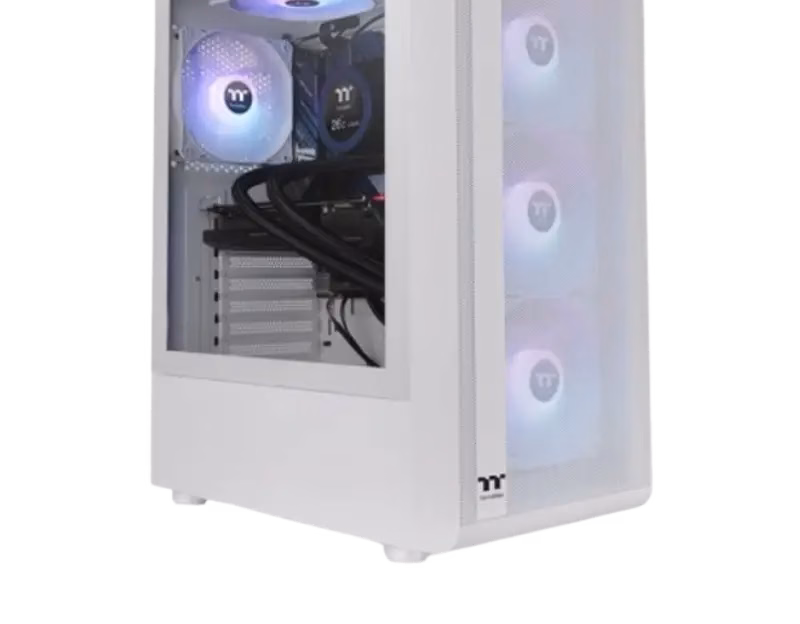 Thermaltake S200 TG ARGB Snow Mid Tower Chassis