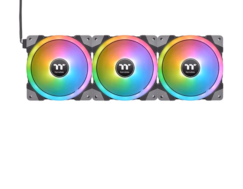 Thermaltake SWAFAN EX14 RGB PC Cooling Fan 3-Pack | CL-F144-PL14SW-A