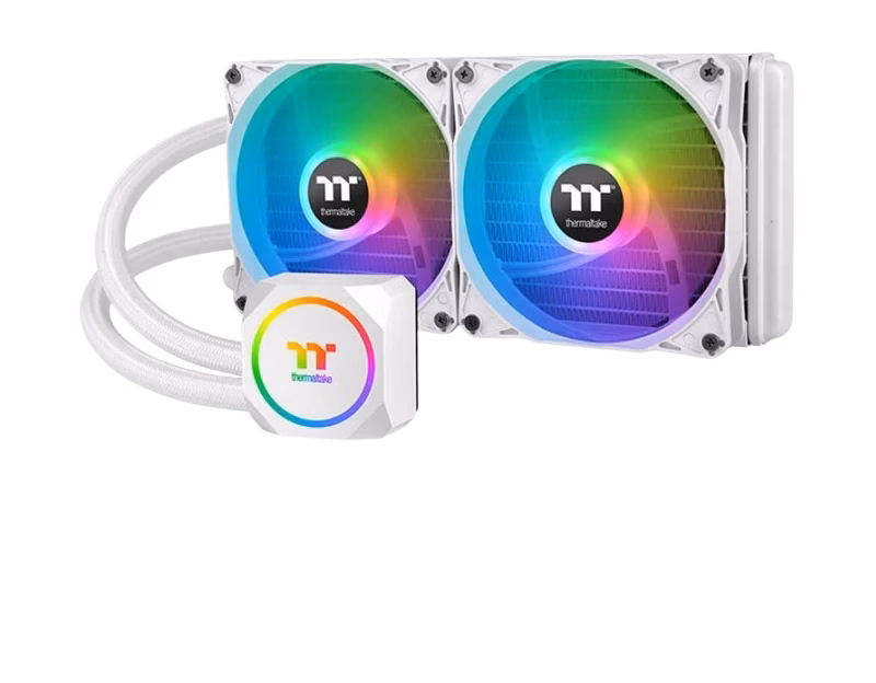 Thermaltake TH240 ARGB Sync AIO Liquid Cooler Snow | CL-W301-PL12SW-A