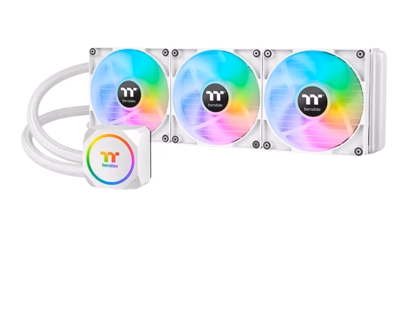 Thermaltake TH420 ARGB Sync All-In-One Liquid Cooler – Snow | CL-W369-PL14SW-A