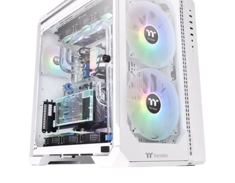 Thermaltake View 51 Tempered Glass ARGB Snow Full Tower Chassis