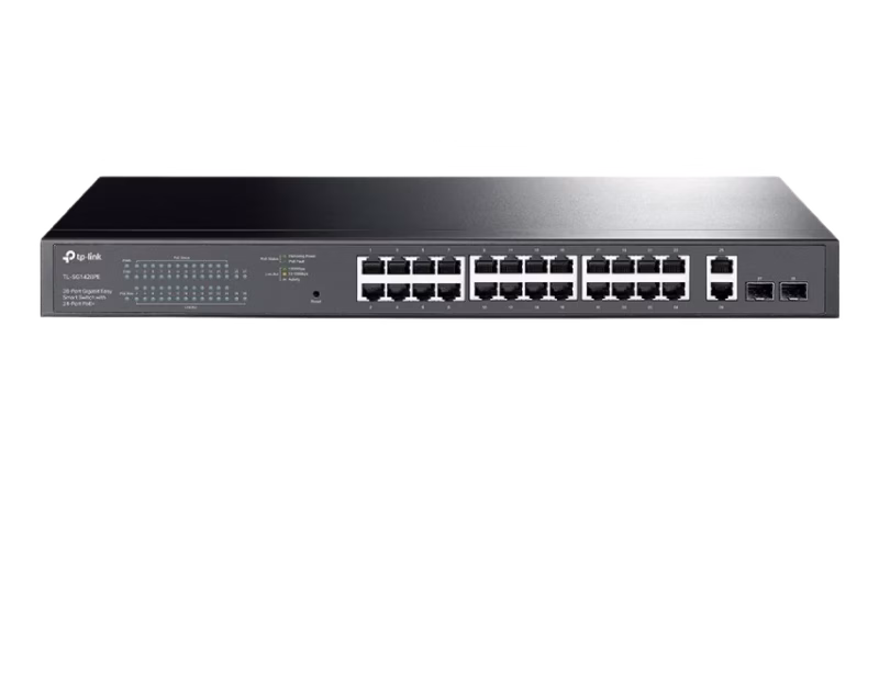 TP-Link 28-Port Gigabit Easy Smart Switch | TL-SG1428PE