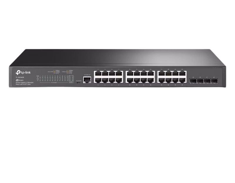 TP-link JetStream 24-Port Gigabit L2 Managed Switch | TL-SG3428