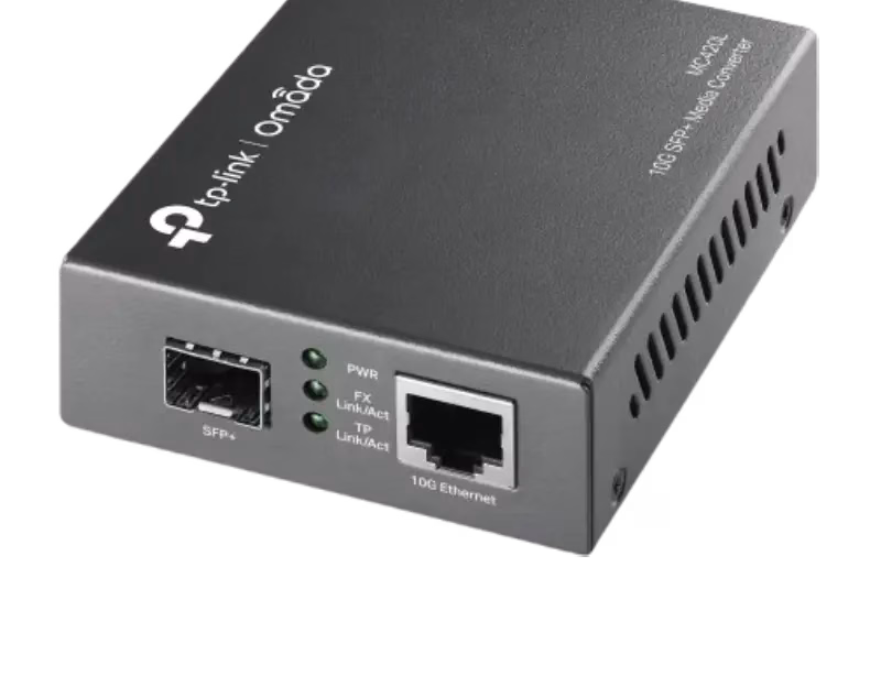 TP-Link Omada 10G Multi-Gigabit SFP Media Converter | MC420L