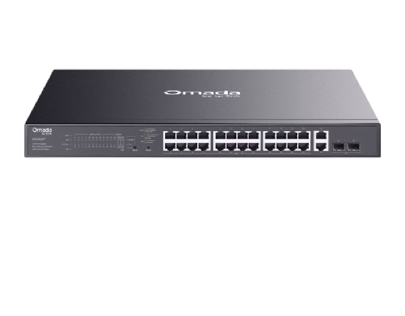 TP-Link Omada 28-Port Gigabit Easy Managed Switch with 24-Port PoE+ | ES228GMP