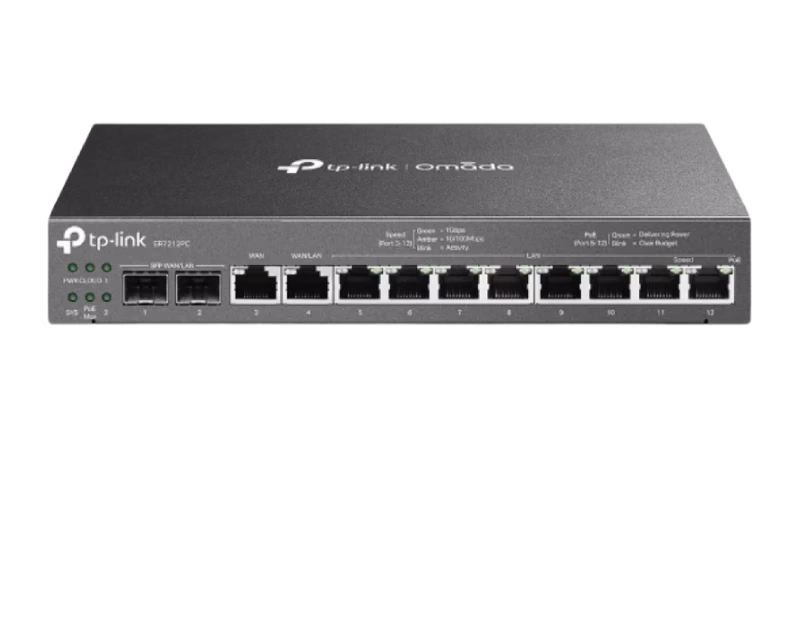 TP-Link Omada 3-in-1 Gigabit VPN Router | ER7212PC