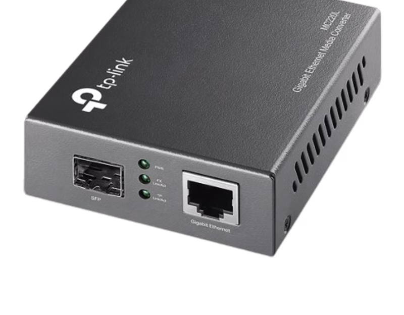 TP-Link Omada Gigabit SFP Media Converter | MC220L