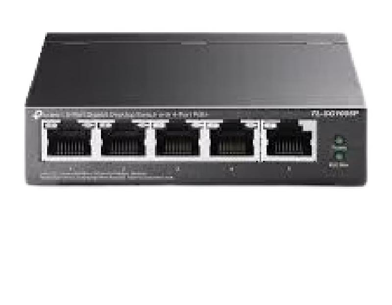 TP-Link TL-SG1005P 5-Port Gigabit Desktop Switch with 4-Port PoE