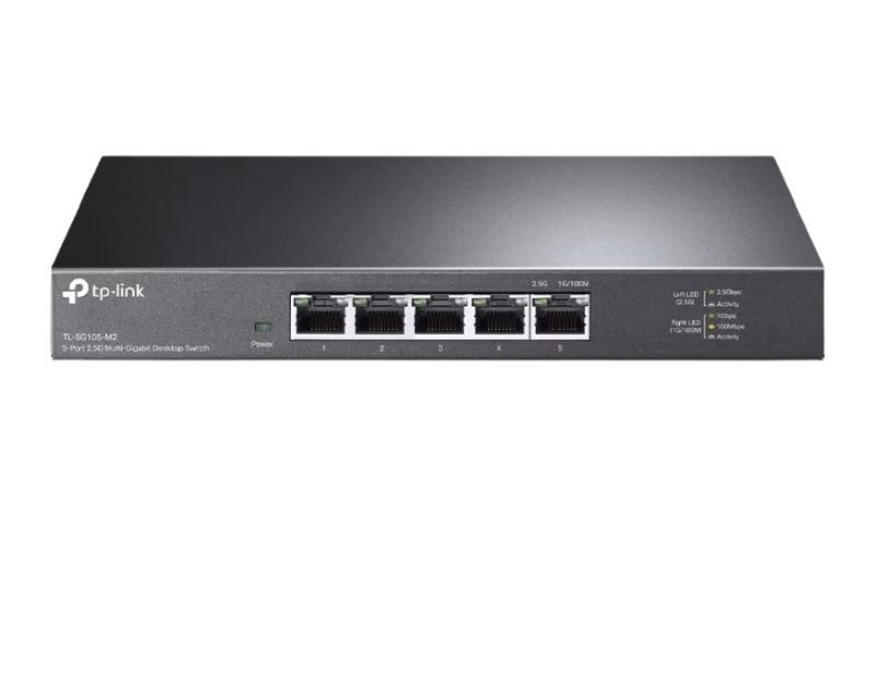 TP-Link TL-SG105-M2 5-Port 2.5G Desktop Switch