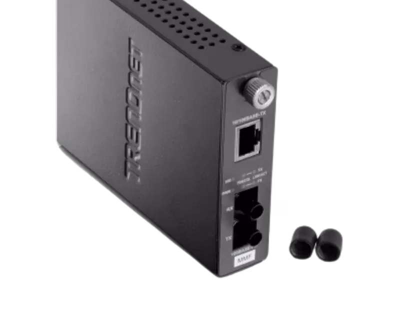 Trendnet TFC-110MST 100Base-TX to 100Base-FX Multi Mode ST Fiber Converter