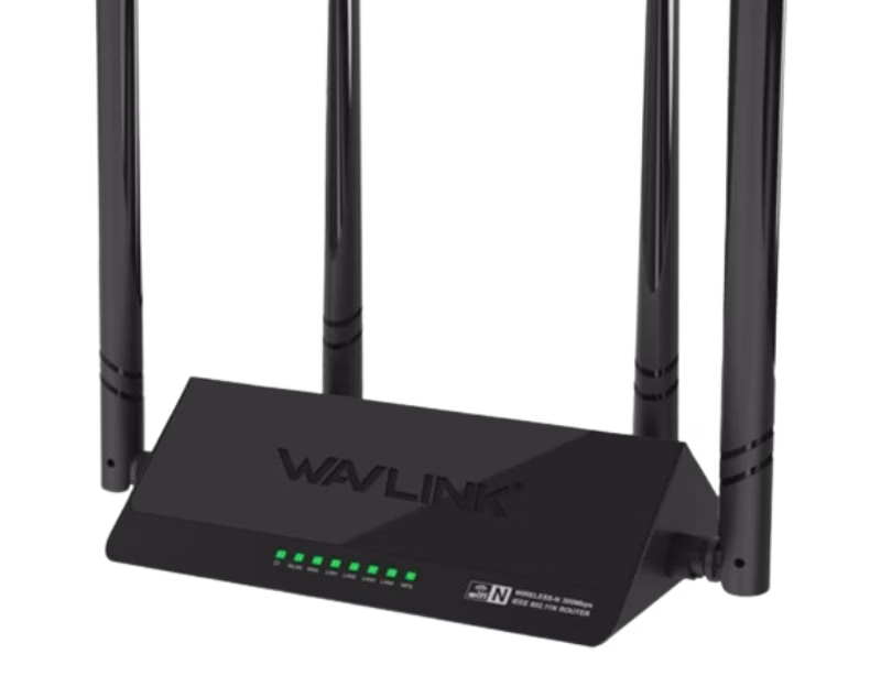 Wavlink ARK 4 N300 Wireless Smart Wi-Fi Router High Gain Antenna | WL-WN521R2P
