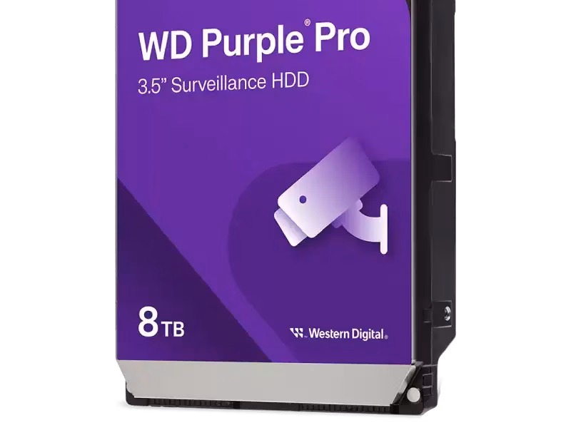 WD Purple 3.5″ Sata 8TB Pro Series – WD8001PURP