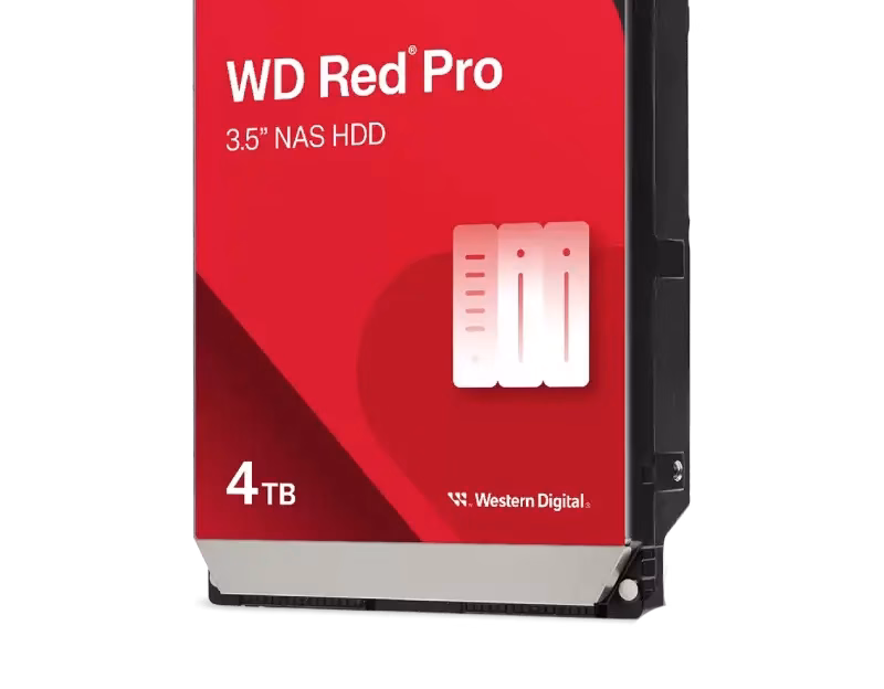 WD Red Pro NAS Hard Drive 4TB 3.5″ SATA | 3 Years Warranty