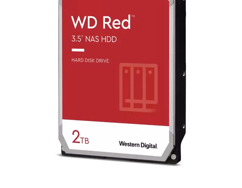 Western Digital Red NAS 3.5″ Sata 2TB HDD | 3 Years Warranty