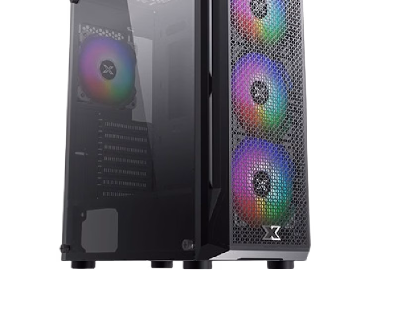 Xigmatek Gaming X Mid Tower Gaming Case 4fans RGB | Gaming X