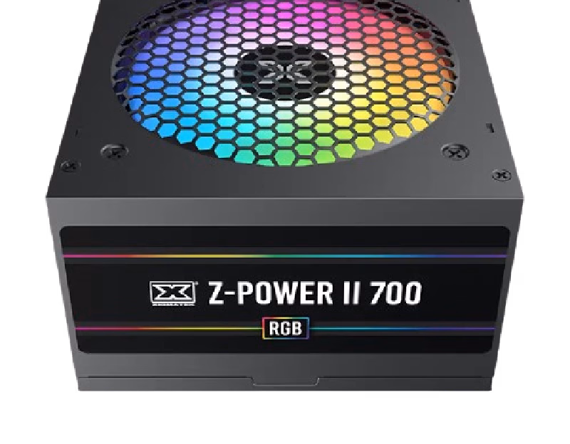 XIGMATEK Z-Power II RGB 700 PSU Power Supply Non-Modular 500W Black | EN44557