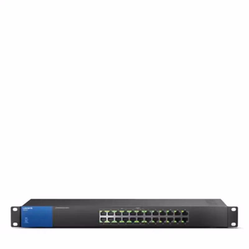 24-Port Business Gigabit PoE+Switch LGS124P (12 port poe+)