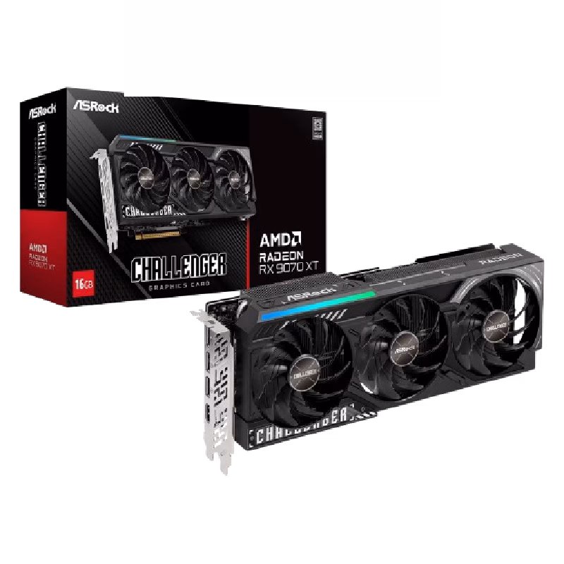 ASROCK CHALLENGER AMD RADEON RX 9070 XT 16GB VGA