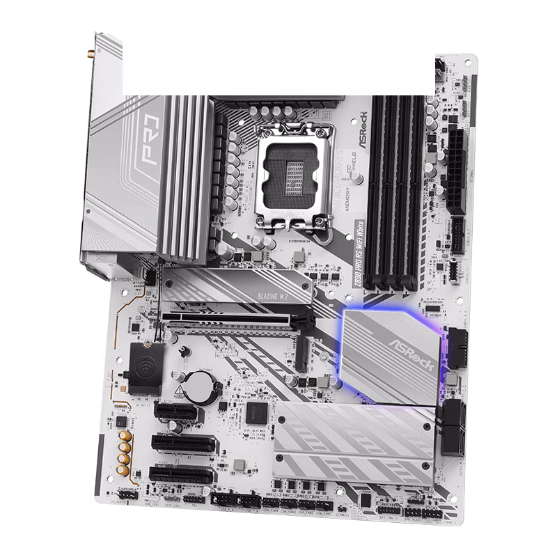 ASRock Z890 Pro RS WiFi White DDR5 Motherboard