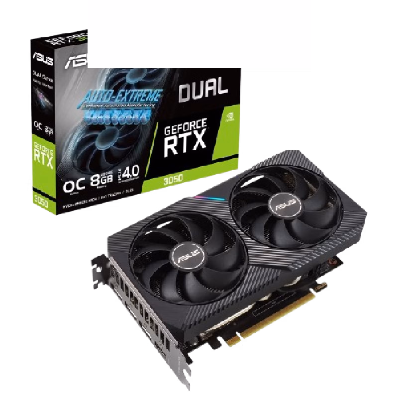Asus Dual GeForce RTX 3050 OC Edition 8GB | 90YV0HH0-M0NA00