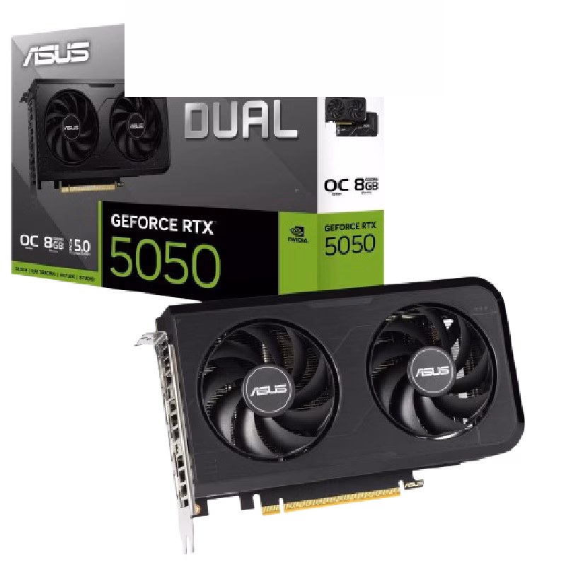 Asus Dual GeForce RTX 5050 8GB GDDR6 OC Edition | 90YV0N72-M0NA00