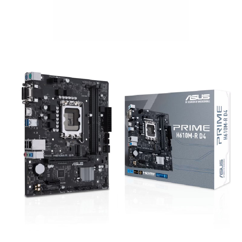 ASUS Prime H610M-R DDR4 Micro-ATX Motherboard | 90MB1B40-M0E