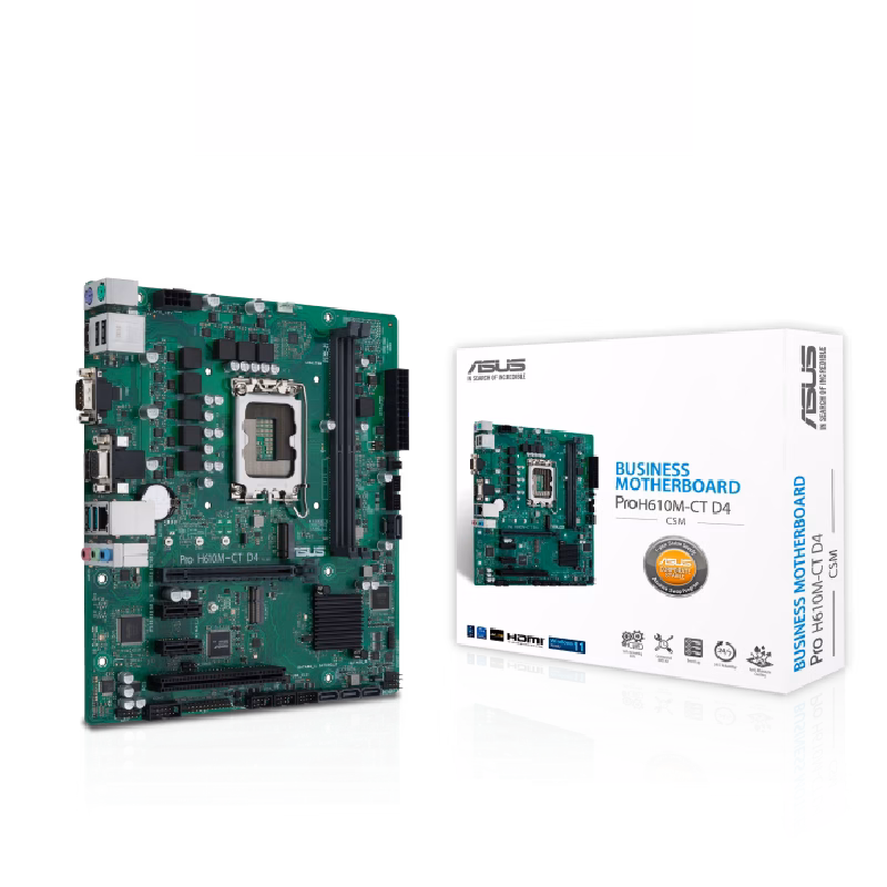 ASUS Pro H610M-CT D4-CSM Motherboard