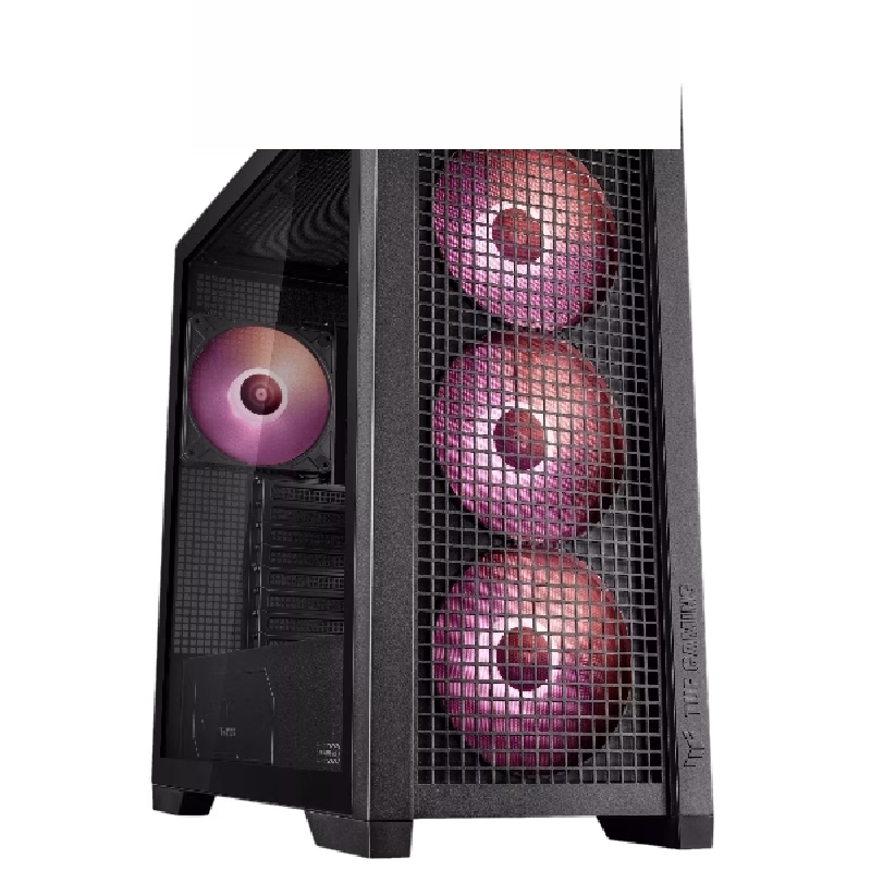 ASUS TUF Gaming GT302 TG ARGB BLACK case | 90DC0010-B19000 | 3 Years Warranty