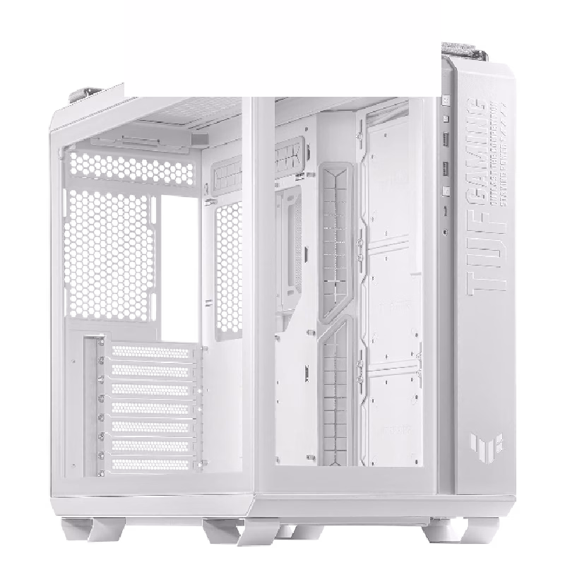 ASUS TUF Gaming GT502 PLUS WHITE TG case | 90DC0093-B19000 | 3 Years Warranty
