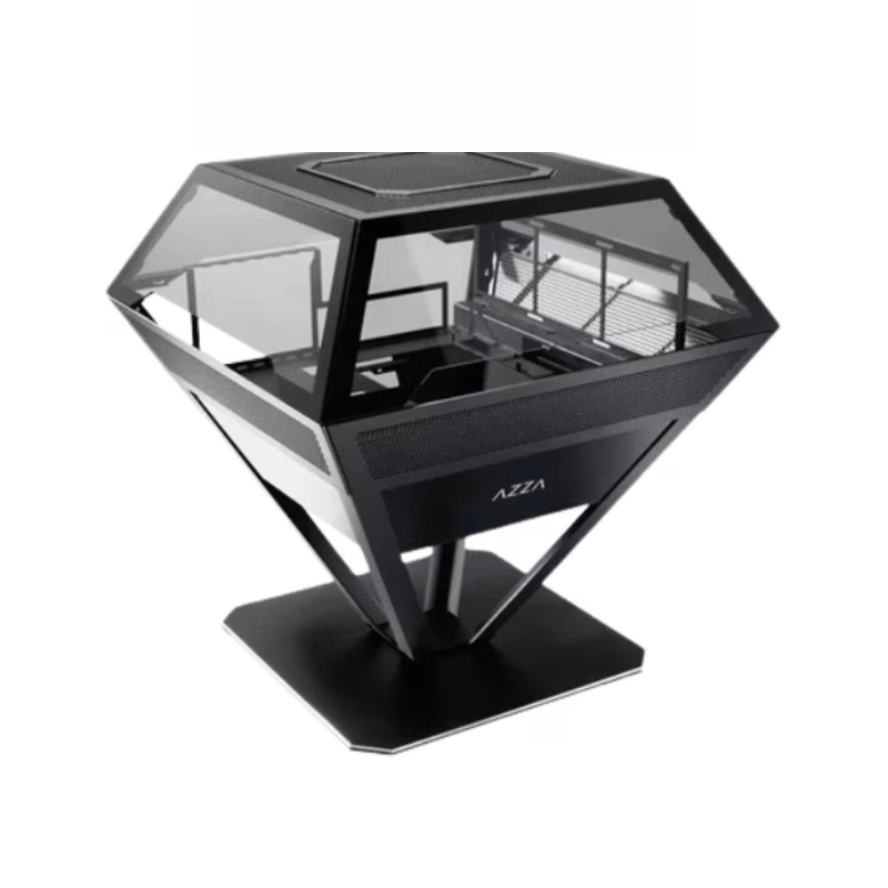 AZZA Diamond 812 Black Gaming Case | CSAZ-812