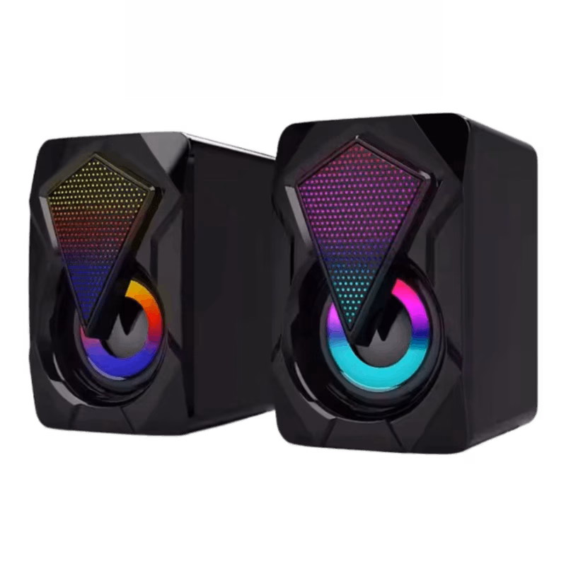 Bajeal X2 RGB Dual PC Speaker Wired 2.0 USB + Jack | Tax Free