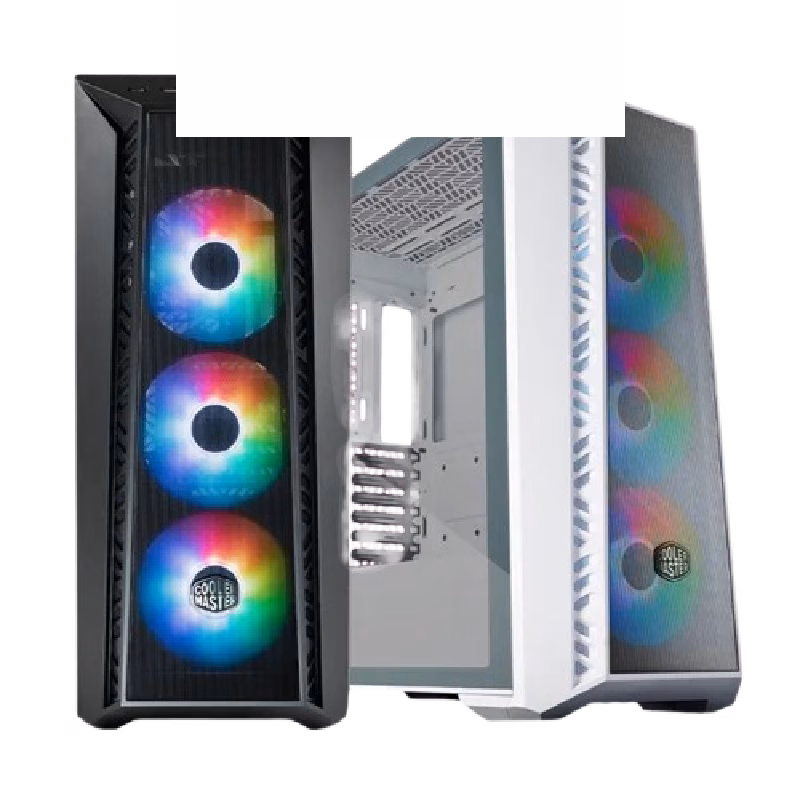 Cooler Master MasterBox 520 ARGB ATX Mid Tower Case Tempered Glass