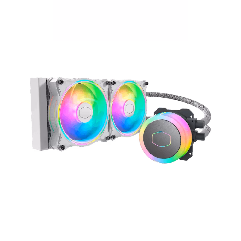 Cooler Master MasterLiquid ML240 Illusion Gen.2 ARGB Liquid Cooler White Edition