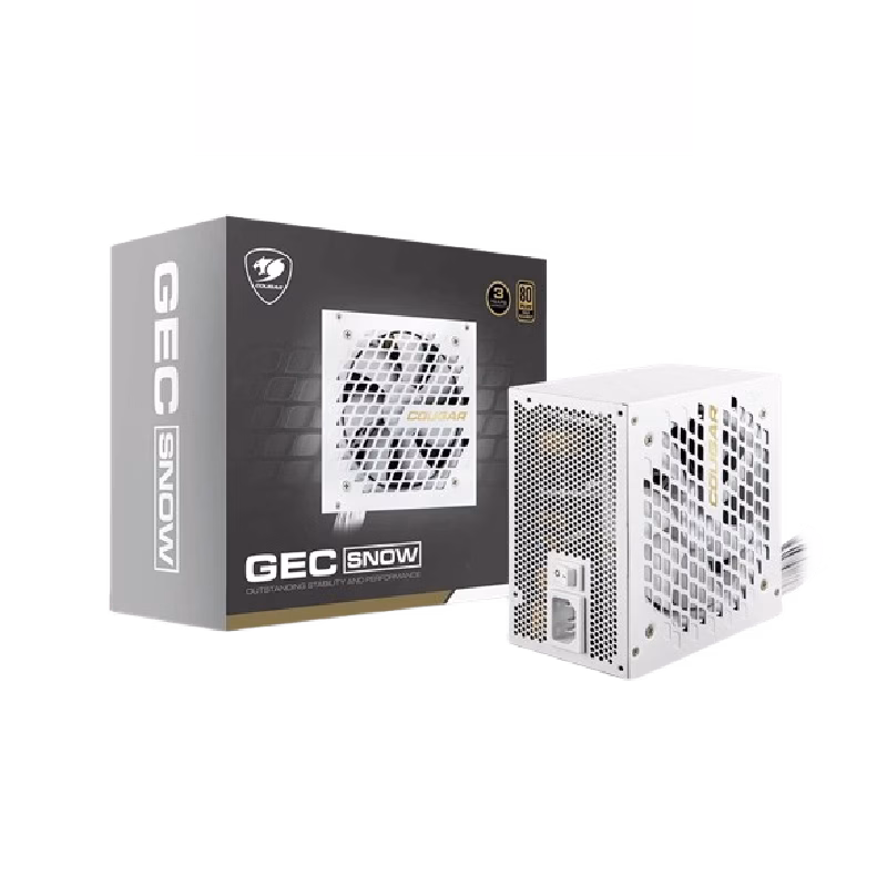 Cougar GEC Snow 750W 80+ Gold Power Supply White | GEC-SNOW-750