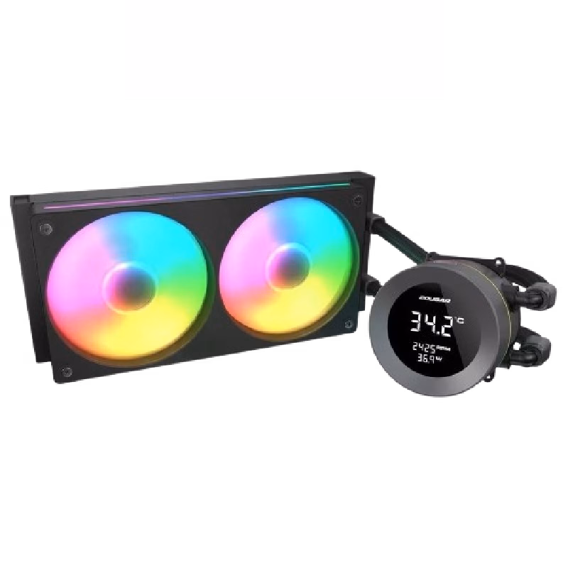 Cougar Poseidon Vistek 240 ARGB CPU Liquid Cooler | POSEIDON-VISTEK-240