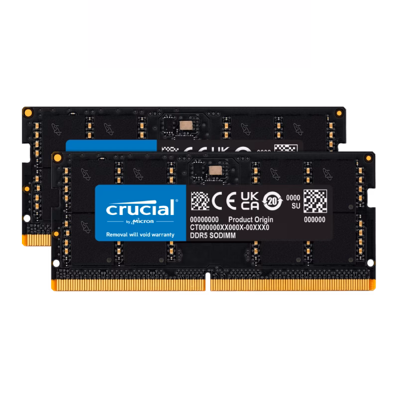 Crucial 96GB DDR5 5600MHz RAM Kit | CT2K48G56C46S5