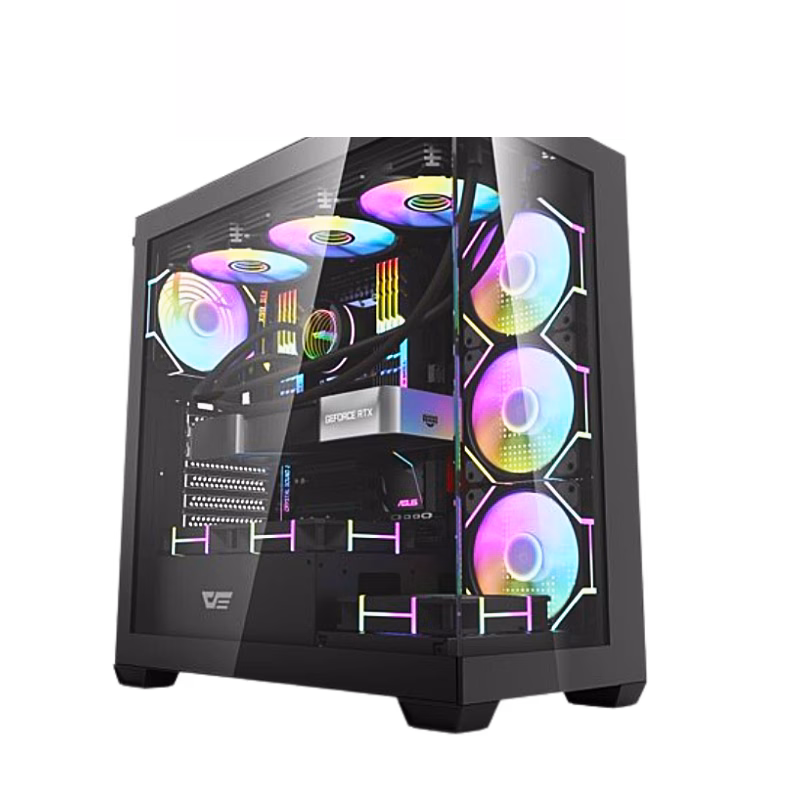 DarkFlash DS900 Aquarium ATX PC Case Black | Tax Included