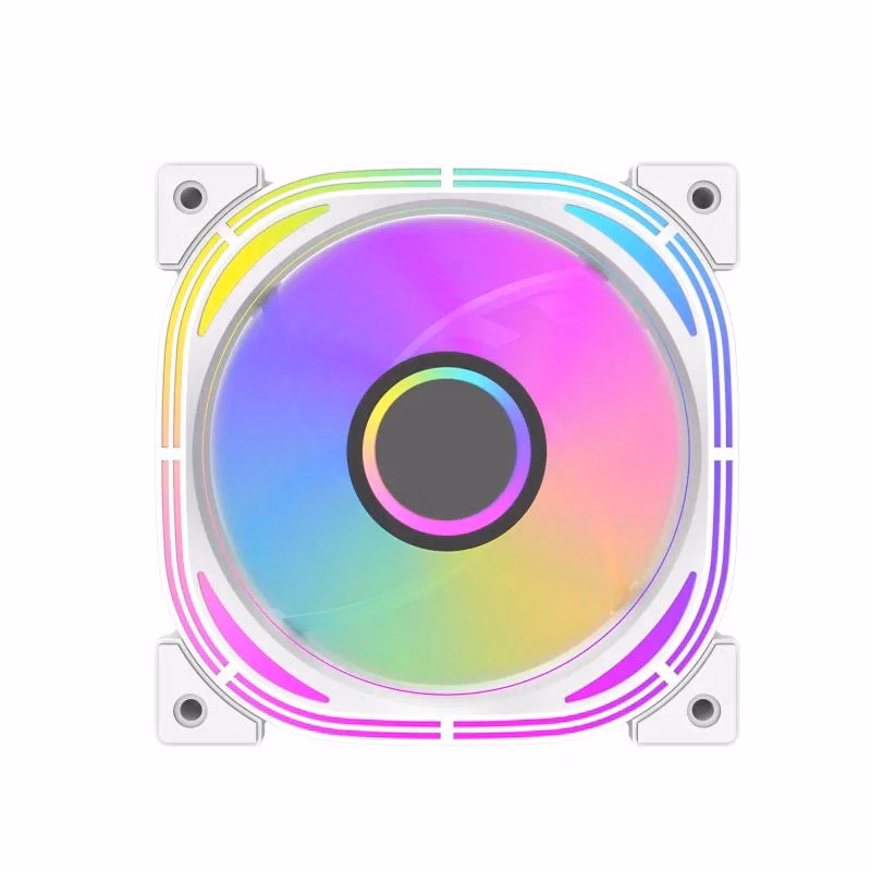 DarkFlash INF 24 Pro PWM ARGB Fan White | Tax Included