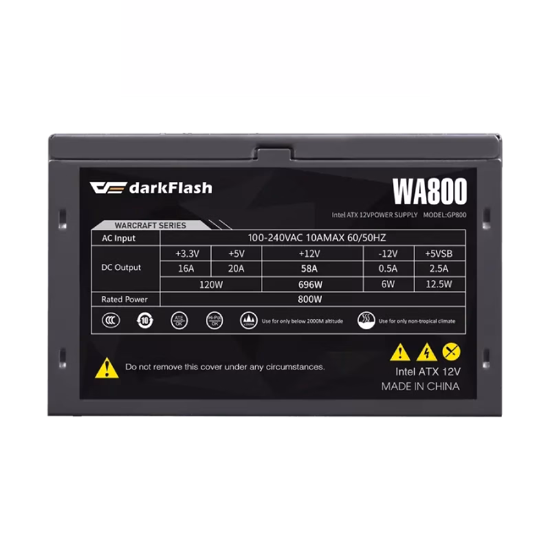 Darkflash WA800 Non-Modular Power Supply | Tax Free